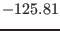 $-125.81$